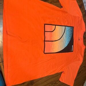 Men’s North Face xxl orange tshirt